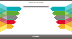 Desktop Screenshot of portaldasfinancas.com